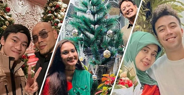 artis islam rayakan natal