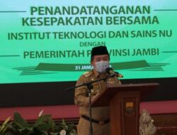 Gubernur Jambi Dorong ITS-NU Jadi Perguruan Tinggi yang Punya Ciri Khas