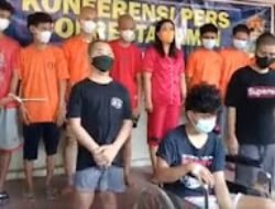 Polisi Amankan 3 Kelompok Geng Motor di Kota Jambi