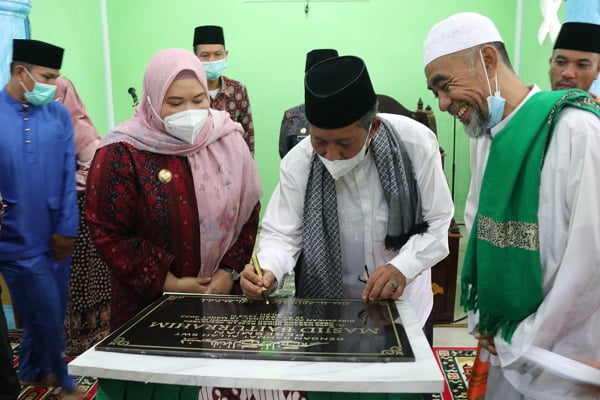 Abdullah Sani resmikan Masjid Desa Kasang Tanjung Nangko
