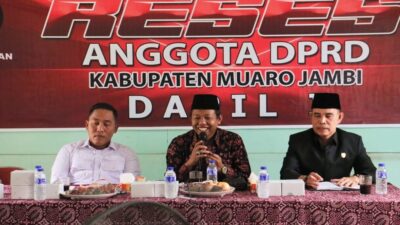 Anggota DPRD Provinsi Jambi, Akmaluddin Serap Aspirasi Masyarakat Sengeti dan Pematang Pulai