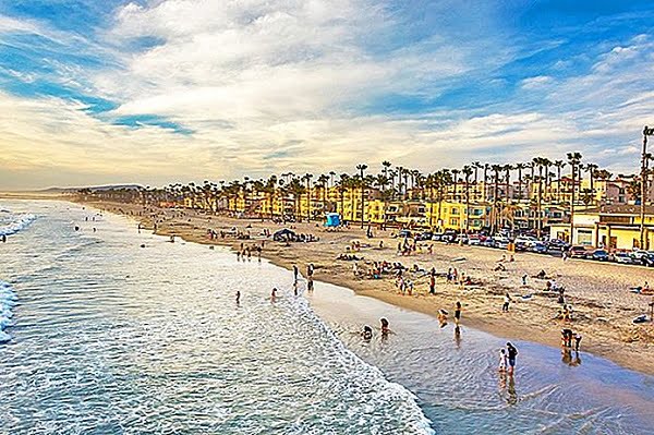 Pantai Pasifik San Diego