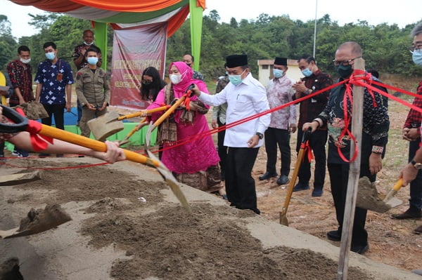 Peletakan Batu Pertama Kelenteng Da Cheng Dian