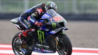 Quartararo Catat Waktu Tercepat latihan motogp mandalika