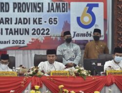 DPRD Provinsi Jambi Gelar Paripurna HUT ke-65 Provinsi Jambi