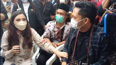 Ashanty Bantu Korban Kebakaran Pasar Gembrong