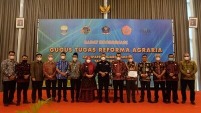 Bupati Masnah Buka Rapat Koordinasi Gugus Tugas Reforma Agraria