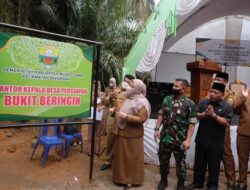 Bupati Muaro Jambi Resmikan dan Melantik Pejabat Kepala Desa Persiapan Bukit Beringin