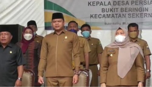 Ketua DPRD Muarojambi Hadiri Peresmian Desa Persiapan Desa Bukit Beringin