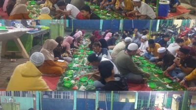 Saat Budi Setiawan Sahur Bersama Warga Kebon Kelapo