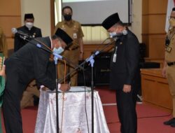 Al Haris Lantik Kepala Sekolah Titian Teras dan SMKN 3 Kota Jambi