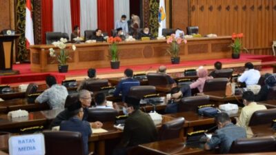 Paripurna Bentuk AKD, BK dan Bapemperda DPRD Provinsi Jambi yang Baru