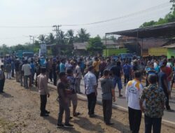Ribuan Massa di Batang Hari Turun Kejalan, Tuntut Armada Batu Bara Taati Edaran Gubernur
