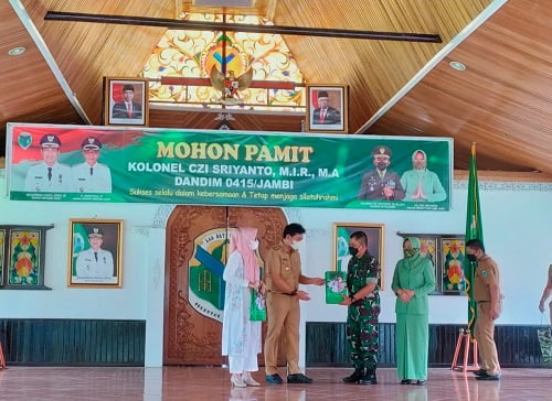 Pamitan Dandim 0415 Jambi