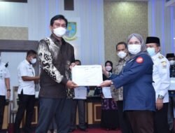 Pemkab Batanghari Terima Penghargaan MCP KPK Tertinggi di Provinsi Jambi