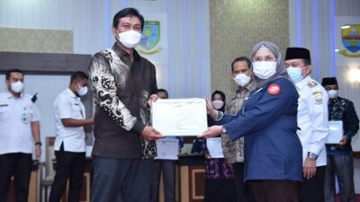 Pemkab Batanghari Terima Penghargaan MCP KPK Tertinggi di Provinsi Jambi