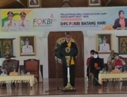 Wabup Bakhtiar Hadiri Pelantikan Pengurus DPC Fokbi Batanghari