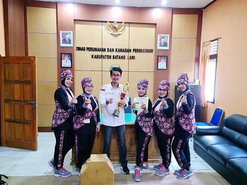Raih Juara Tiga Lomba Senam Rentak Kudo