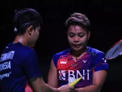 Japan Open, Apriyani/Fadia Terhenti di Perempat Final Usai Kalah dari Ranking 1 Dunia