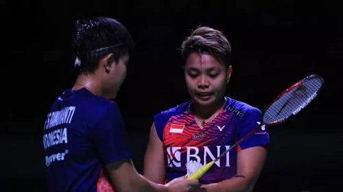 Apriyani-Fadia Terhenti di Perempat Final Usai Kalah dari Ranking 1 Dunia