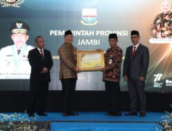 Terima Penghargaan BKN Award, Abdullah Sani: Jambi Terus Tingkatkan Pelayanan Kepegawaian