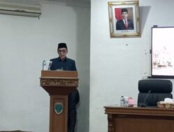 Paripurna DPRD Batanghari, Bakhtiar Sampaikan Nota Pengantar RAPBD Serta Nota Pengantar 2 RANPERDA TA 2022   