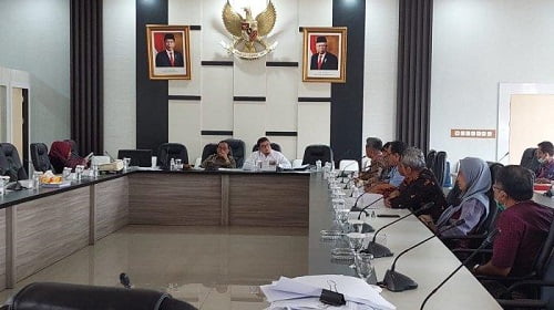 Banggar DPRD Provinsi Jambi Rapat Ranperda APBD-P Bersama TAPD dan OPD Pemprov