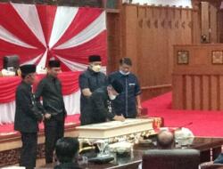 DPRD Provinsi Jambi bersama Pemprov Tandatangani KUA PPAS APBD Tahun 2023