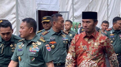 Edi Purwanto Hadiri Peresmian Gedung Makorem 042 Gapu