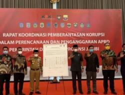 Empat Pimpinan DPRD Provinsi Jambi Hadiri Rakor Pembrantasan Korupsi Bersama KPK RI