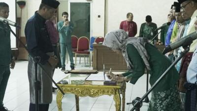 12 Orang JPT dilantik Sekda Hari Ini