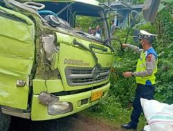 Tabrakan Beruntun di Muaro Jambi, Tiga Truk Alami Kerusakan