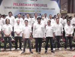 Pengurus SMS Jambi 2022-2027 Resmi Dilantik