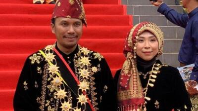 Ketua DPRD Provinsi Jambi Hadiri Pemberian Gelar Adat Kajagung dan Mendagri