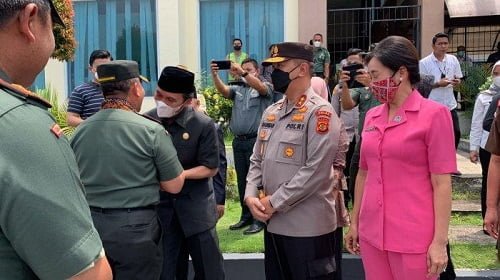 Ketua DPRD Provinsi Jambi Sambut Kedatangan Pangdam II Sriwijaya