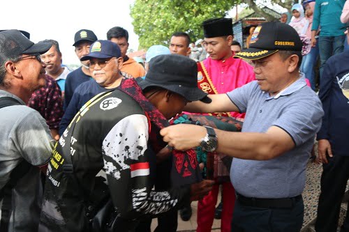 Gubernur Jambi Sambut Kedatangan Tim Milir Berakit