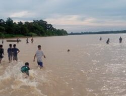 Bocah di Teluk Ketapang Tenggelam saat bermain Mandi disungai Batanghari