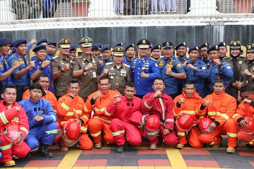 Al Haris Harap Satpol PP, Damkar dan Satlinmas Tingkatkan Kesiap Siagaan
