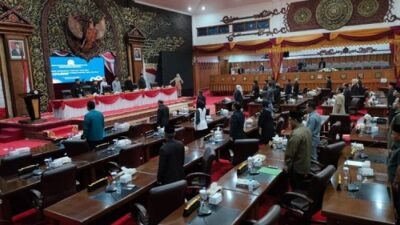 DPRD Provinsi Jambi Gelar Paripurna Masa Persidangan Pertama 2023, Ini Agendanya