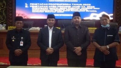 DPRD Provinsi Jambi Sahkan APBD 2023