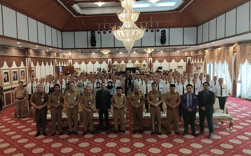 Gubernur Al Haris Lepas 61 Putra Jambi Magang Kerja ke Jepang