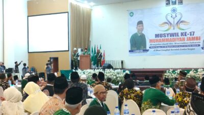 Gubernur Al Haris Hadiri Muswil ke-17 Muhammadiyah Jambi