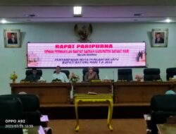 DPRD Gelar Paripurna Pengantar LKPJ Bupati Batang Hari