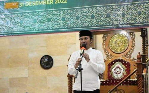 Ketua DPRD Jambi Isi Malam Pergantian Tahun dengan Zikir Akbar di Sarolangun