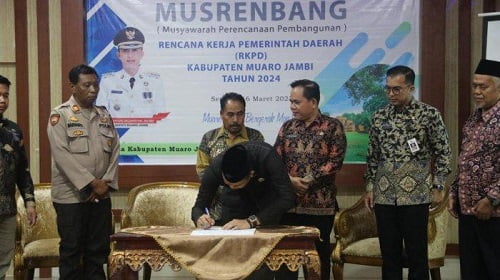 Ketua DPRD Muaro Jambi hadiri Musrenbang RKPD 2024