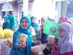 TP PKK Gelar Pasar Murah, Hesti Haris Berharap Dapat Membantu Melayani Masyarakat