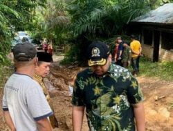 Dampingi Gubernur Jambi, Wakil Ketua DPRD Provinsi Tinjau Jalan di Batang Asai