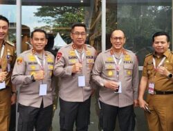 Bachyuni Deliansyah dan Forkompinda Muaro Jambi Hadiri Rakornas Bersama Presiden