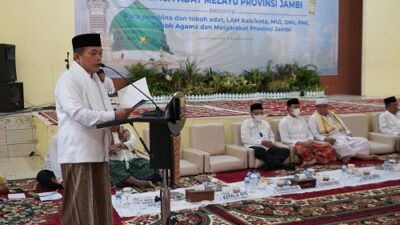 Buka Puasa Bersama Tokoh Adat Jambi, Al Haris Harap Saran dan Kritik yang Membangun
