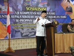 Al Haris Berharap Sosialisasi Uji Kompetisi Kepsek SMK Tingkatkan Pendidikan Kejuruan